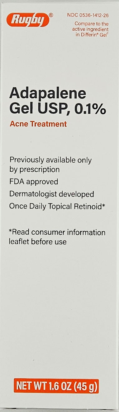 Adapalene Acne Gel, 1.6 oz by Rugby