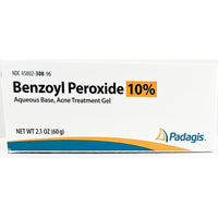 Benzoyl Peroxide 10% Acne Gel, 2.1 oz by Padagis - Image 1