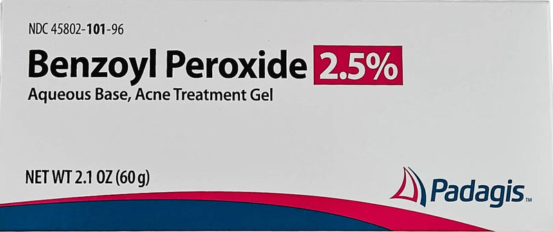 Benzoyl Peroxide 2.5% Acne Gel, 2.1 oz by Perrigo - Main product image