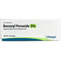 Benzoyl Peroxide 5% Acne Gel, 3.2 oz by Padagis - Image 1