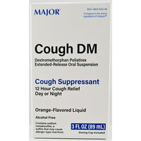 Cough DM (Cough Suppressant) 3 Fl oz by Major - Image 1