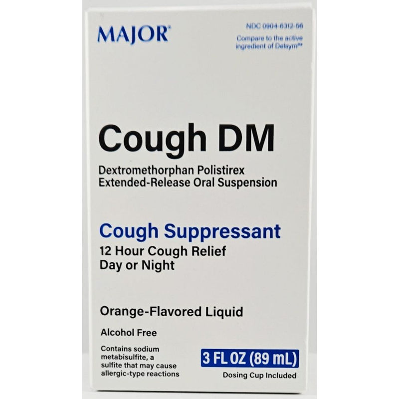 Cough DM (Cough Suppressant) 3 Fl oz by Major - Main product image