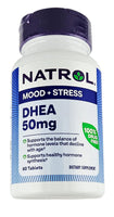 DHEA 50 mg, 60 Tablets by Natrol - Image 1