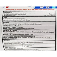 Docusate Sodium 100 mg 1000 Softgels by Major - Image 2