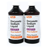 Docusate Sodium Liquid 16 fl oz each (2 Pack) by Rugby - Image 1