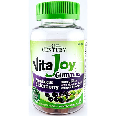 Elderberry (Sambucus) 100 mg Gummies by 21st Century