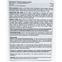 Ferrex 150 Forte (Iron Supplement) 100 Capsules - Image 2