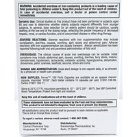 Ferrex 150 Forte (Iron Supplement) 100 Capsules - Image 3