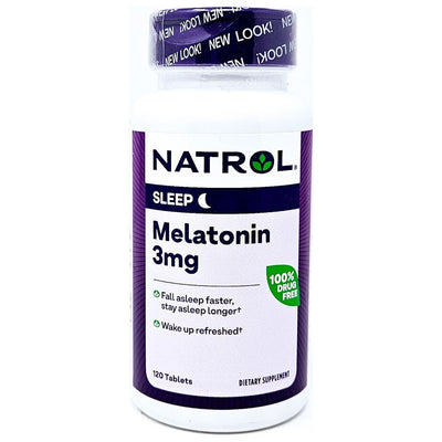 Melatonin 3 mg 120 Tablets by Natrol
