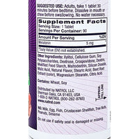 Melatonin 5 mg 90 Fast Dissolve Tablets by Natrol - Image 2