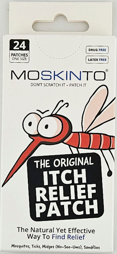 Moskinto Itch Relief 24 Patches