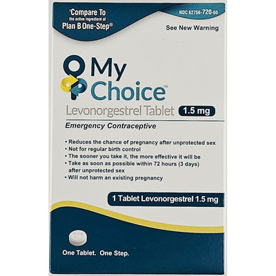 My Choice (Levonorgestrel) 1 Dose