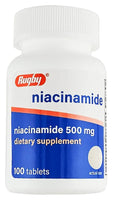 Niacinamide 500 mg 100 Tablets by Rugby - Image 1