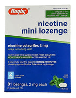 Nicotine Mini Lozenge 2 mg (Mint Flavor) 81 Lozenges - Image 1
