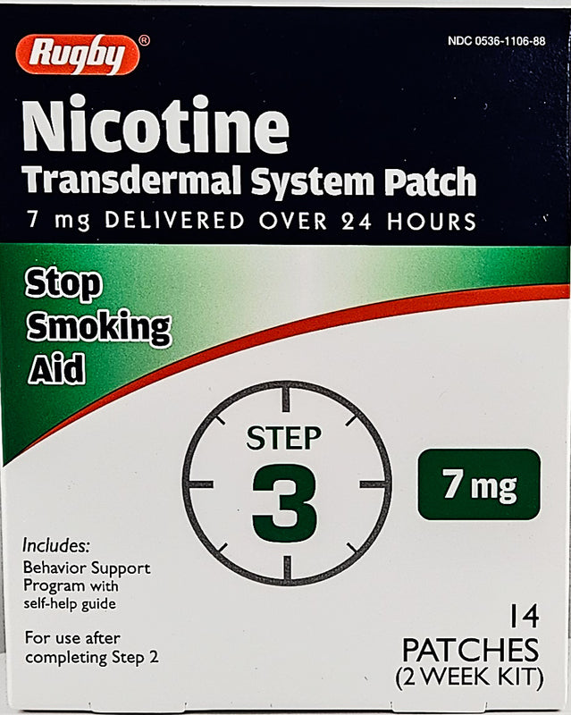 Nicotine Patch System (Step 3) by Rugby - Main product image