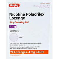 Nicotine Polacrilex Lozenge 4 mg (Mint Flavor) - Image 1