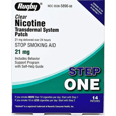 Nicotine Transdermal System Patch, Step 1
