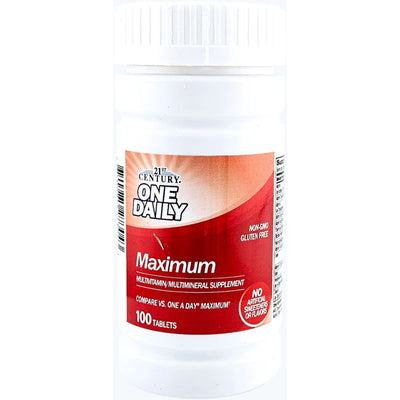 Multivitamin (One Daily Maximum) 100 Tablets by 21st Century