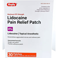 Pain Relief Patch 30 Patches by Rugby - Image 1