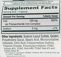 Poly-Iron 150 mg 100 Capsules by Cypress - Image 2