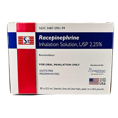 Racepinephrine (Inhalation Solution) 30 Vials by Nephron