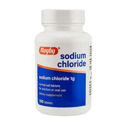 Sodium Chloride Tablets 1 g by Rugby