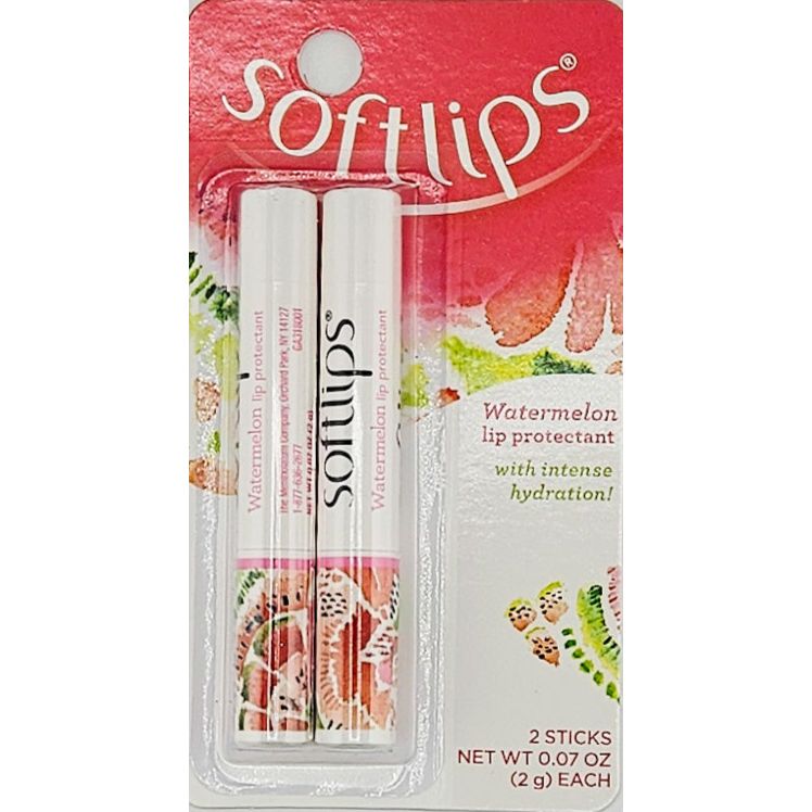 Soft lips (Watermelon Flavor)) Lip Conditioner (2 Sticks) - Main product image