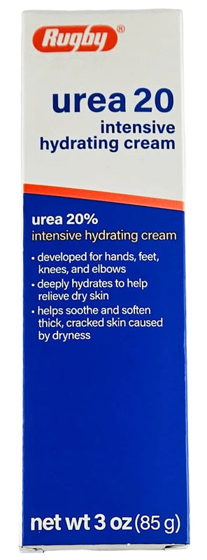 UREA 20 Intensive Hydrating Cream, 3 oz by Rugby - Main product image