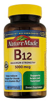 Vitamin B12, 5000 mcg 60 Softgels by Nature Made - Image 1