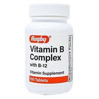 Vitamin B-Complex with B-12 by Rugby (1 or 3 pack) - Image 1