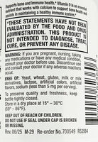 Vitamin D3 10 mcg (400 IU) 100 Tablets by Major - Image 3