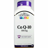 Co Q-10, 100 mg 150 Capsules by 21st Century - Image 1