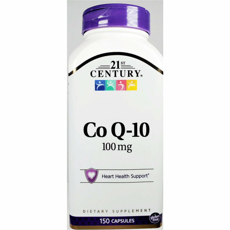 Co Q-10, 100 mg 150 Capsules by 21st Century - Main product image