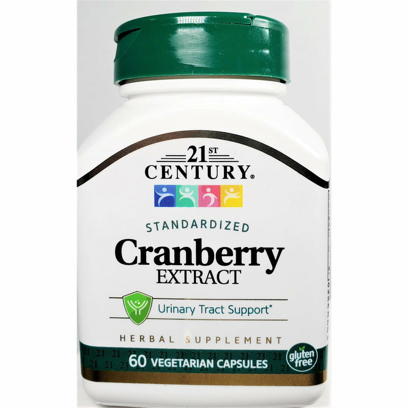 Cranberry Extract, 400 mg 60 Capsules by 21st Century - Main product image