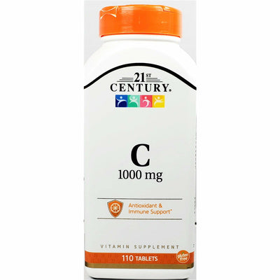 Vitamin C 1000 mg 110 Tablets by 21st Century