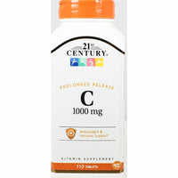 Vitamin C 1000 mg (Prolonged Release) 110 Tablets by 21st Century - Image 1
