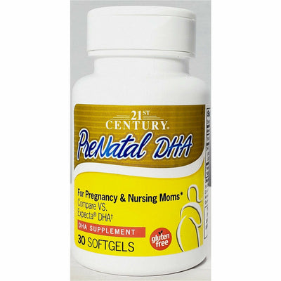 PreNatal DHA 30 Softgels by 21st Century
