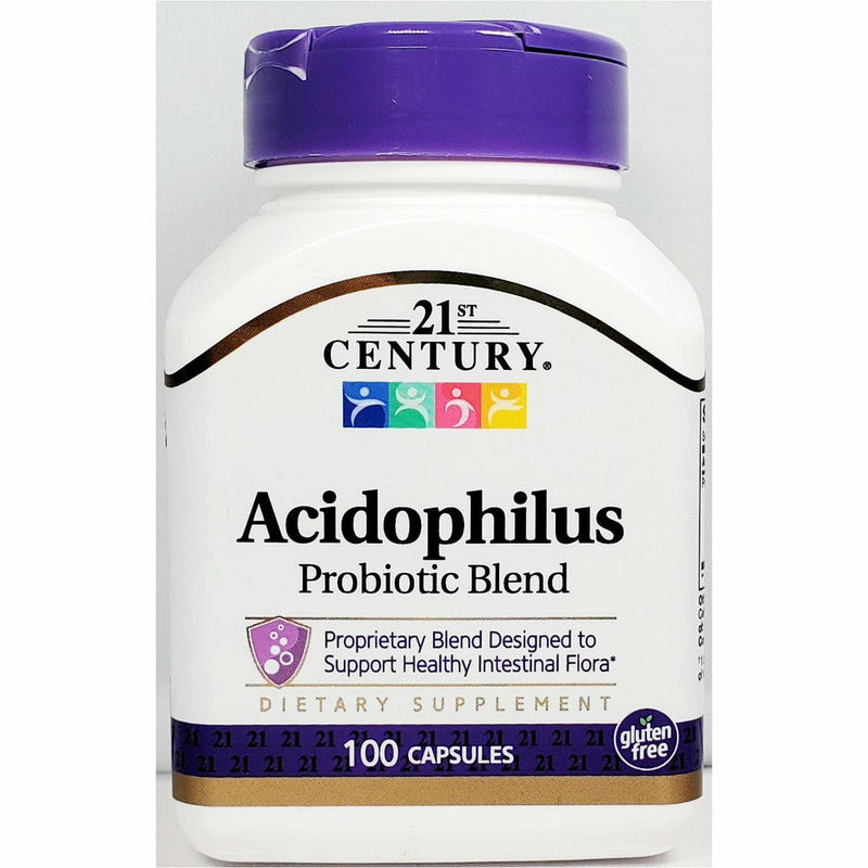 Acidophilus Probiotic Blend 100 Capsules by 21st Century - Main product image