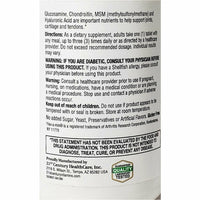 Glucosamine & Chondroitin Plus Hyaluronic Acid and MSM, 120 Tablets by 21st Century - Image 3