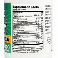 Multivitamin (One Daily Essential) 100 Tablets by 21st Century - Image 2