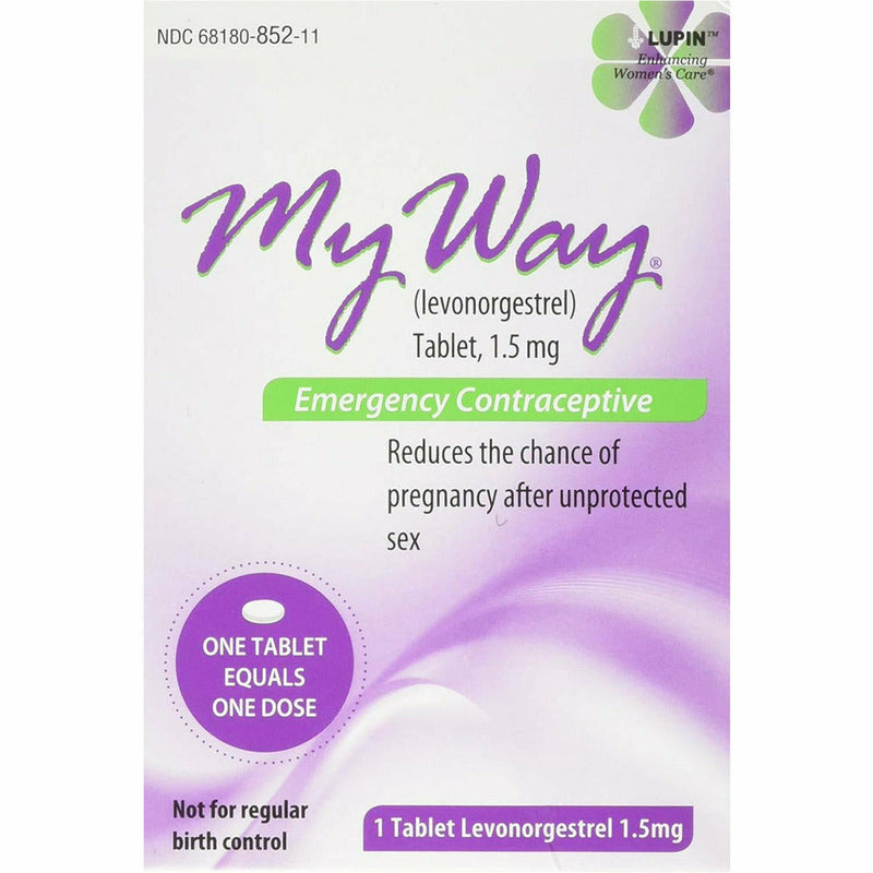 My Way Emergency Contraceptive, 1 Dose - Main product image