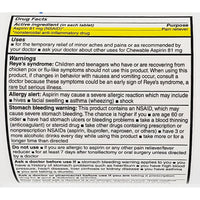 Aspirin (Low Dose) 81 mg, 1000 Chewable Tablets by Major - Image 2
