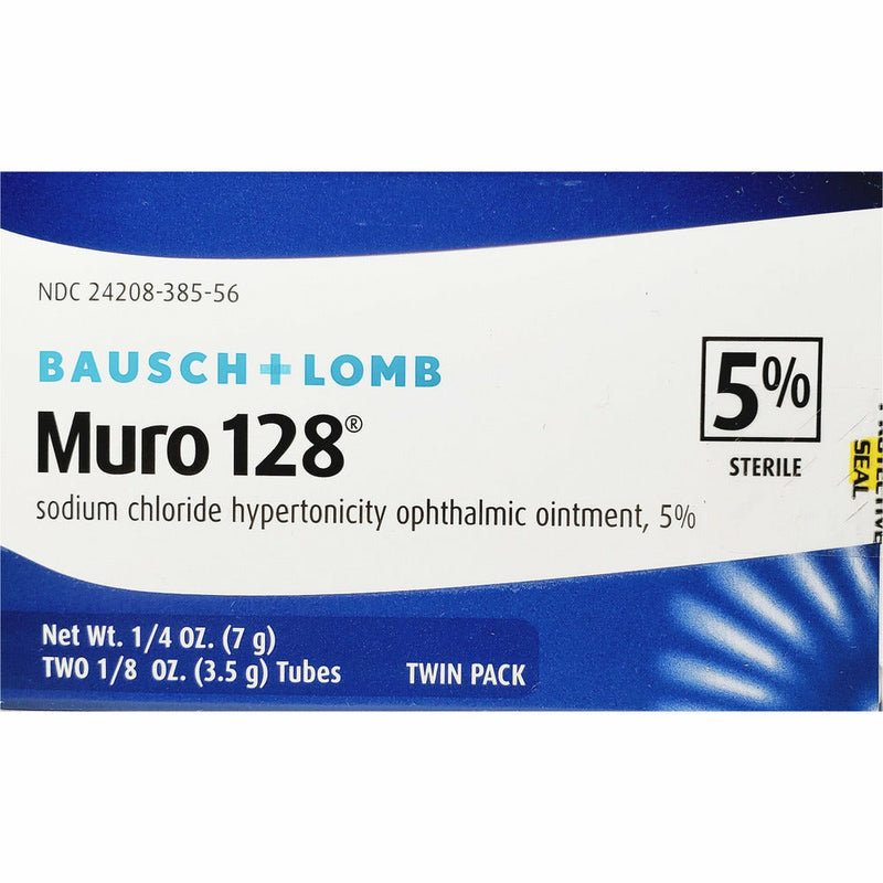 Muro 128 Ophthalmic Ointment 5% (Twin Pack) 1/8 oz each - Main product image