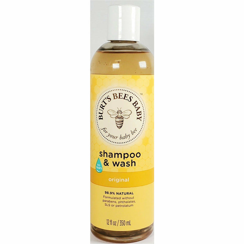 Burt's Bees Baby Shampoo & Wash, 12 fl oz Each (1 or 3 Pack) - Main product image
