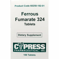 Ferrous Fumarate Tablets, 324 mg 100 count - Image 1