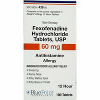Fexofenadine Hydrochloride 60 mg 100 Tablets - Image 1