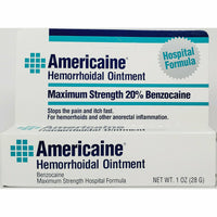 Hemorrhoidal Ointment (Benzocaine) 1 oz by Americaine - Image 1