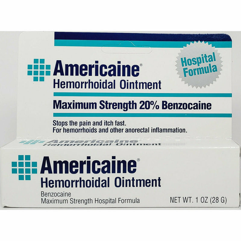 Hemorrhoidal Ointment (Benzocaine) 1 oz by Americaine - Main product image