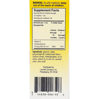 Infants Aqueous Vitamin D Oral Drops 10 mcg (400 IU) 50 mL by Lannett - Image 2