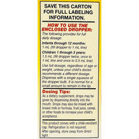 Infants Aqueous Vitamin D Oral Drops 10 mcg (400 IU) 50 mL by Lannett - Image 4